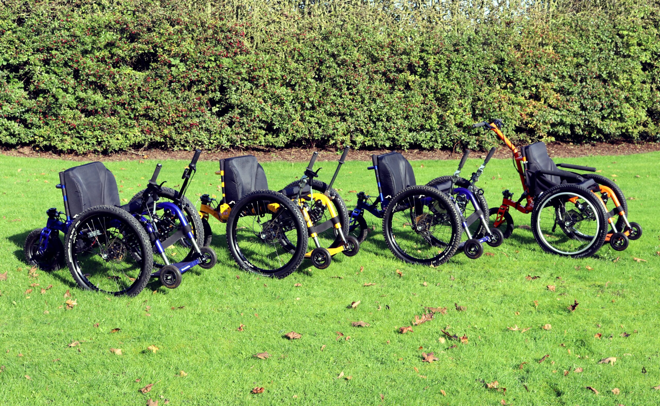 Mountain Trike all terrain wheelchair product range