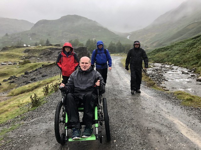 David Needham Mountain Trike, Old Packhorse Way challenge