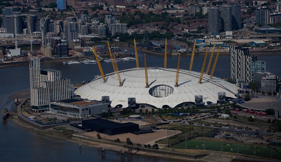 O2 on the Greenwich Peninsular