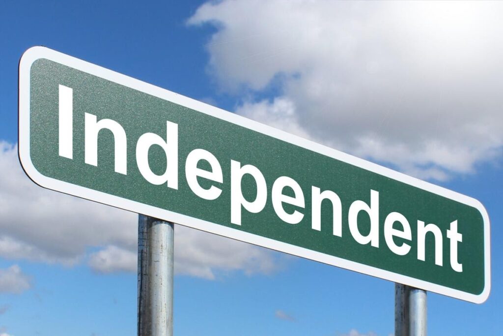What makes you independent?