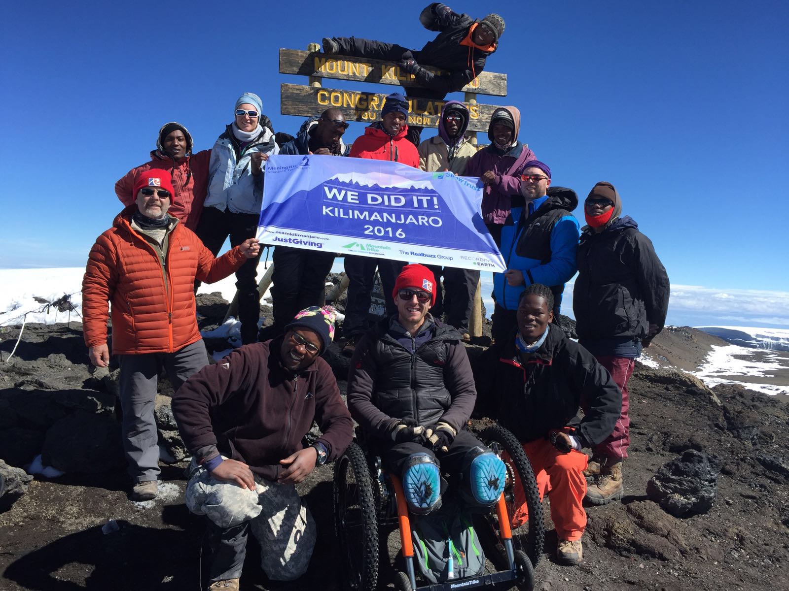 Mountain Trike summit of Mount Kilimanjaro