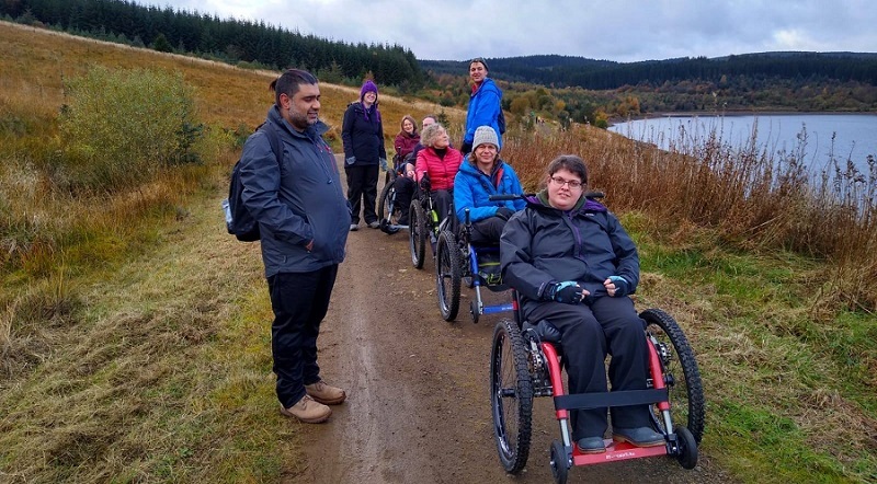 Mountain Trike group ramble