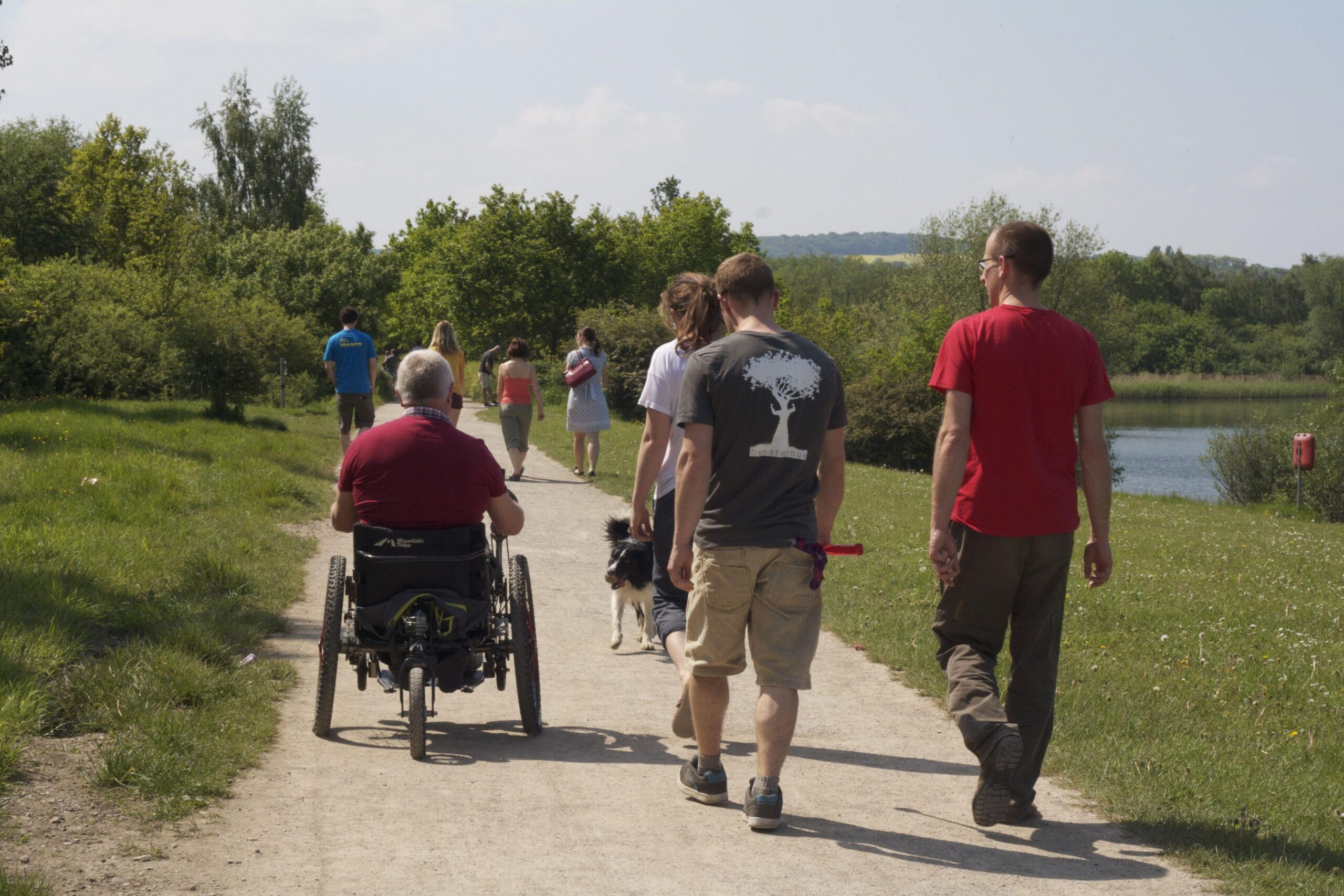 Mountain Trike outdoor all terrain wheelchair