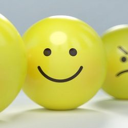 Smiley, sad, frustrated and angry emoji faces