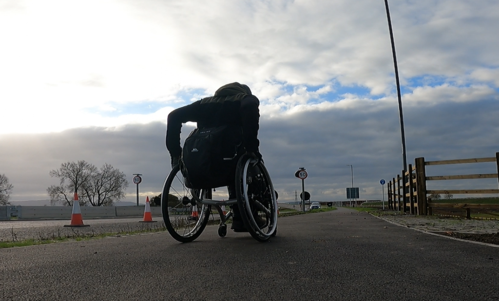 Pushing Off on Stoke Mandeville Relief Road
