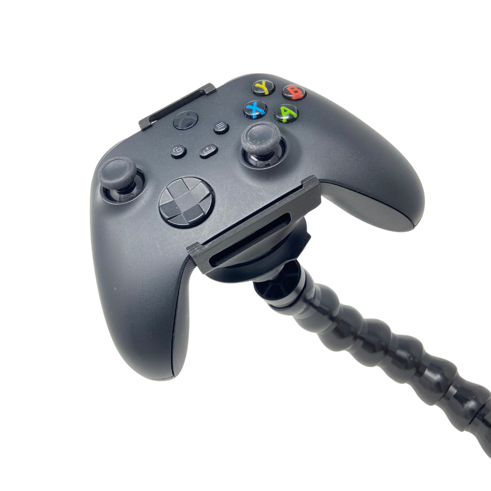 Xbox controller holder on a Flexi Phone Holder arm