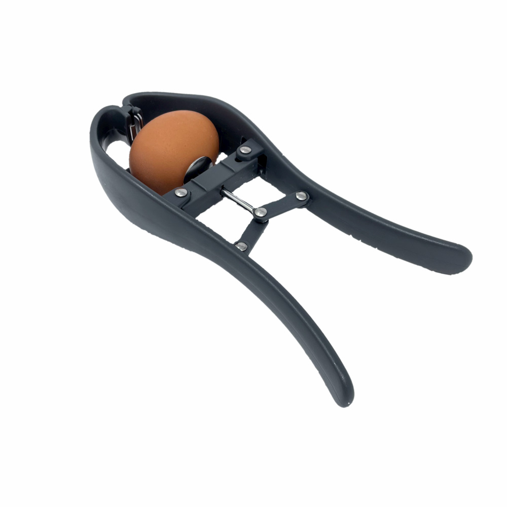 egg-cracker with egg
